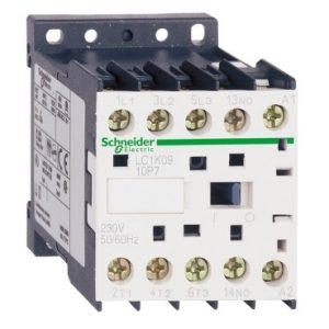 Sklopnik motorski 3P (3NO) TeSys K, 9A (AC-3), 1M pomoćni kontakti, 230V AC, 50/60Hz