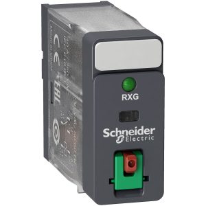 Relej interface utični RXG, 1 preklopni kontakt,10A, 48 V AC sa zastavicom za ispitivanje i LED indikacijom