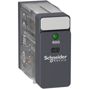 Relej interface utični RXG, 2 preklopna kontakta, 5A, 230V AC s LED indikacijom