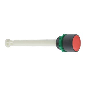 Upušteno tipkalo, crveno, za ponovno postavljanje, promjera 22, bez oznake, za aktivnu udaljenost 17...120 mm