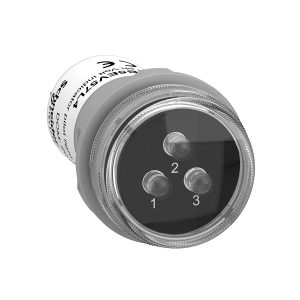 Indikator faza, 3 faze, 400 VAC, s 3 bijele LED žarulje