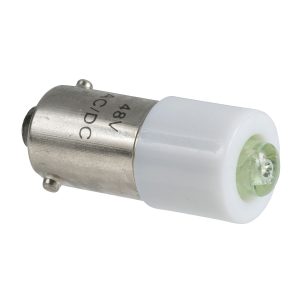 LED žaruljica s bazom BA9s, crvena, 48 V AC..DC