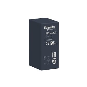Utični relej sučelja, Zelio RSB, 1 preklopni kontakt, 12 V DC, 12 A