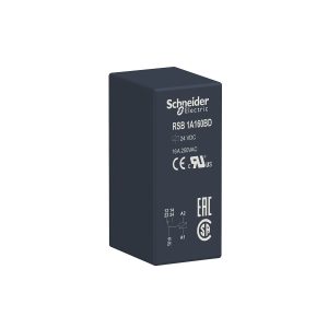 Utični relej sučelja, Zelio RSB, 1 preklopni kontakt, 24 V DC, 16 A