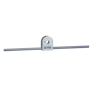 Poluga s okruglom metalnom šipkom dužine 125 mm i promjera 3 mm