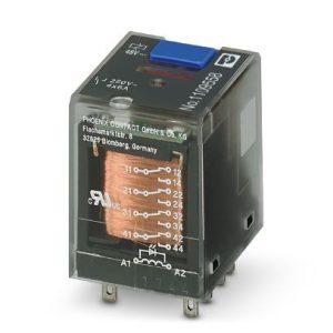 Relej utični, 4×CO (power) kontakt, 6A, 48DC, tip: REL-IR-BL/L- 48DC/4X21