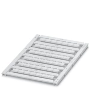 Oznake za redne stezaljke, UCT-TMF 8, bijela neoznačena pločica, za redne stezaljke š: 8.2 mm, polje tiska: 7.4 x 4.7 mm, broj zasebnih oznaka: 42