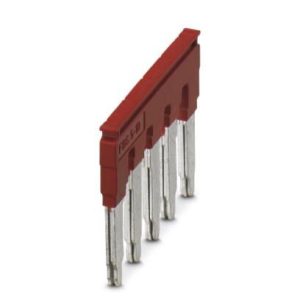 Kratkospojnik, 5-polni, razmak: 10.2 mm, crveni, FBS 5-10