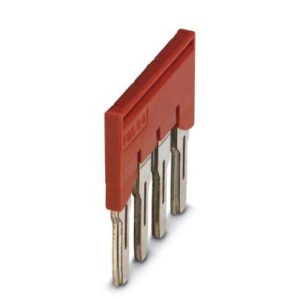 Kratkospojnik, 4-polni, razmak: 8.2 mm, š: 31.1 mm, crveni, FBS 4-8