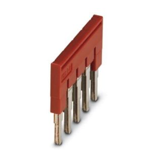Kratkospojnik, 5-polni, razmak: 6.2 mm, š: 29.3 mm, crveni, FBS 5-6