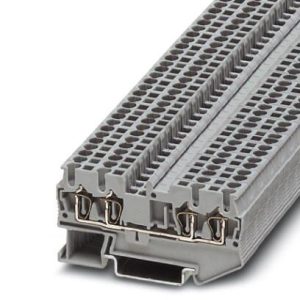 Redna stezaljka ST 2,5-QUATTRO, 800 V, 24 A, opružni priključak, presjek: 0.08 mm2 - 4 mm2, siva