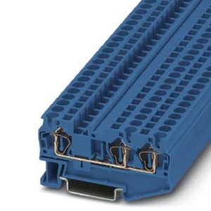 Redna stezaljka ST 4-TWIN BU, 800 V, 32 A, opružni priključak, presjek: 0.08 mm2 - 6 mm2, plava