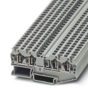 Redna stezaljka ST 4-QUATTRO, 800 V, 32 A, opružni priključak, presjek: 0.08 mm2 - 6 mm2, siva