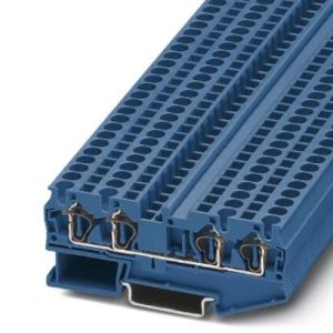 Redna stezaljka ST 4-QUATTRO BU, 800 V, 32 A, opružni priključak, presjek: 0.08 mm2 - 6 mm2, plava