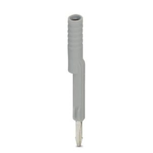 Testni adapter, za 4 mm testnu utičnicu i rednu stezaljku s razmakom 8.2 mm, sivi, PAI-4-FIX GY
