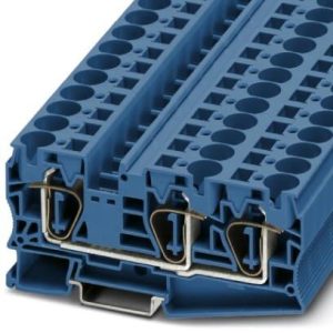 Redna stezaljka ST 16-TWIN BU, 1000 V, 76 A, opružni priključak, presjek: 0.2 mm2 - 25 mm2, plava