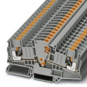 Rastavna redna stezaljka PTME 6 HV, 1000 V, 30 A, push-in priključak, presjek: 0.5 mm2 - 10 mm2, siva