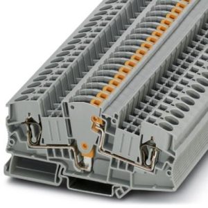 Rastavna redna stezaljka STME 6, 500 V, 30 A, opružni priključak, presjek: 0.2 mm2 - 10 mm2, siva