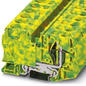 Redna stezaljka ST 35-PE, opružni priključak, presjek: 2.5 mm2 - 35 mm2, žuto-zelena