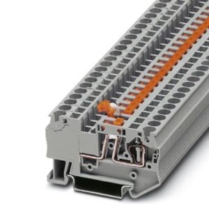 Rastavna redna stezaljka ST 4-MT, 400 V, 20 A, opružni priključak, presjek: 0.08 mm2 - 6 mm2, siva