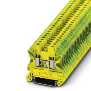 Redna stezaljka UT 2,5-PE, vijčani priključak, presjek: 0.14 mm2 - 4 mm2, žuto-zelena