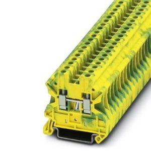 Redna stezaljka UT 4-PE, vijčani priključak, presjek: 0.14 mm2 - 6 mm2, žuto-zelena