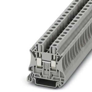 Redna stezaljka UT 6, 1000 V, 41 A, vijčani priključak, presjek: 0.2 mm2 - 10 mm2, siva