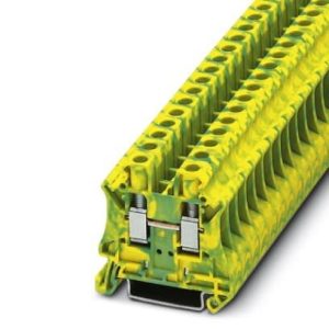 Redna stezaljka UT 6-PE, vijčani priključak, presjek: 0.2 mm2 - 10 mm2, žuto-zelena