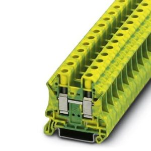 Redna stezaljka UT 10-PE, vijčani priključak, presjek: 0.5 mm2 - 16 mm2, žuto-zelena