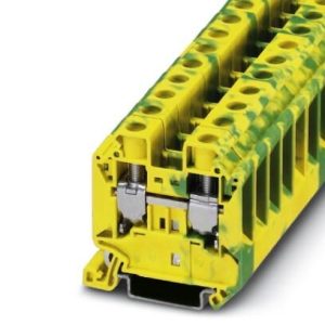 Redna stezaljka UT 16-PE, vijčani priključak, presjek: 1.5 mm2 - 25 mm2, žuto-zelena