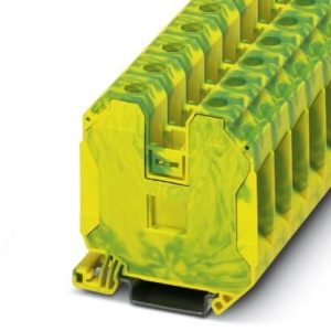 Redna stezaljka UT 35-PE, vijčani priključak, presjek: 1.5 mm2 - 35 mm2, žuto-zelena