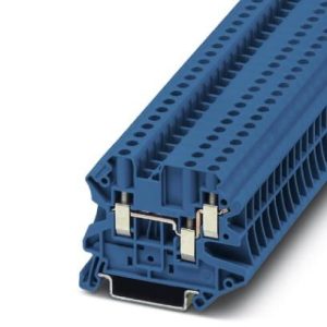 Redna stezaljka UT 4-TWIN BU, 500 V, 32 A, vijčani priključak, presjek: 0.14 mm2 - 6 mm2, plava