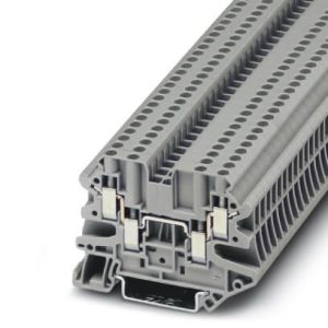 Redna stezaljka UT 2,5-QUATTRO, 500 V, 24 A, vijčani priključak, presjek: 0.14 mm2 - 4 mm2, siva