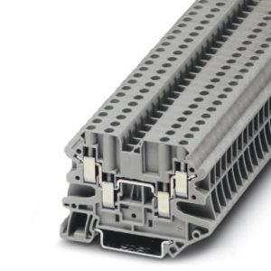 Redna stezaljka, 500 V UT 4-QUATTRO, 32 A, vijčani priključak, presjek: 0.14 mm2 - 6 mm2, siva