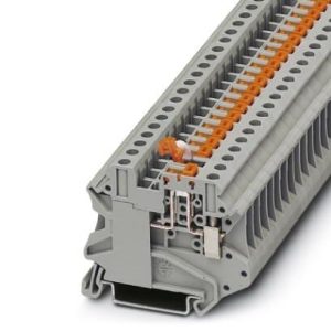Rastavna redna stezaljka UT 4-MT, 500 V, 20 A, vijčani priključak, presjek: 0.14 mm2 - 6 mm2, siva