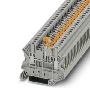 Rastavna redna stezaljka UT 2,5-MT, 400 V, 20 A, vijčani priključak, presjek: 0.14 mm2 - 4 mm2, siva