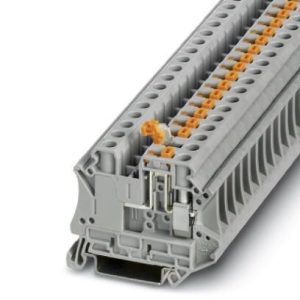 Rastavna redna stezaljka UT 6-MT, 500 V, 20 A, vijčani priključak, presjek: 0.2 mm2 - 10 mm2, siva