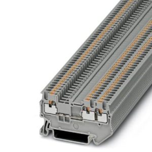 Redna stezaljka PT 1,5/S-TWIN, 500 V, 17.5 A, push-in priključak, presjek: 0.14 mm2 - 1.5 mm2, siva