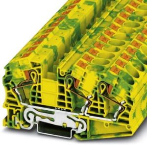 Redna stezaljka PT 16-TWIN N-PE, push-in priključak, presjek: 0.5 mm2 - 25 mm2, žuto-zelena