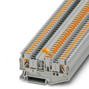 Rastavna redna stezaljka PT 2,5-MTB, 400 V, 16 A, push-in priključak, presjek: 0.14 mm2 - 4 mm2, siva