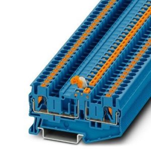 Rastavna redna stezaljka PT 2,5-MTB BU, 400 V, 16 A, push-in priključak, presjek: 0.14 mm2 - 4 mm2, plava