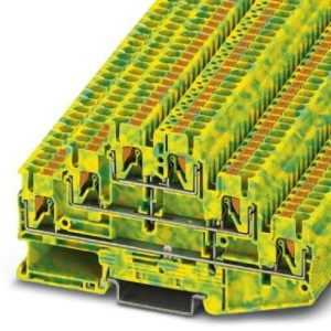 Redna stezaljka PT 2,5-3PE, push-in priključak, presjek: 0.14 mm2 - 4 mm2, žuto-zelena