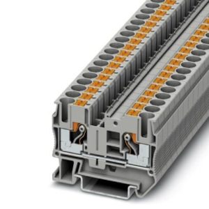 Redna stezaljka PT 6, 1000 V, 41 A, push-in priključak, presjek: 0.5 mm2 - 10 mm2, siva