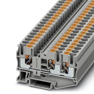 Redna stezaljka PT 6-TWIN, 1000 V, 41 A, push-in priključak, presjek: 0.5 mm2 - 10 mm2, siva