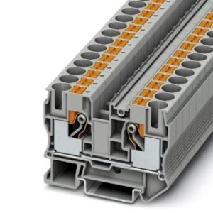 Redna stezaljka PT 10, 1000 V, 57 A, push-in priključak, presjek: 0.5 mm2 - 16 mm2, siva