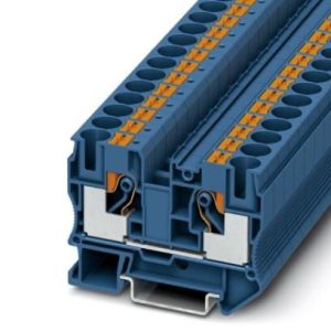 Redna stezaljka PT 10 BU, 1000 V, 57 A, push-in priključak, presjek: 0.5 mm2 - 16 mm2, plava