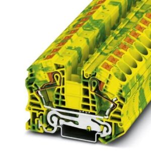 Redna stezaljka PT 16 N-PE, push-in priključak, presjek: 0.5 mm2 - 25 mm2, žuto-zelena