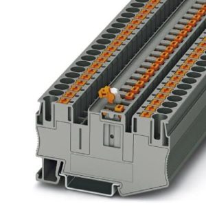 Rastavna redna stezaljka PT 6-MT, 500 V, 20 A, push-in priključak, presjek: 0.5 mm2 - 10 mm2, siva