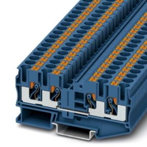 Redna stezaljka PT 6-QUATTRO BU, 1000 V, 41 A, push-in priključak, presjek: 0.5 mm2 - 10 mm2, plava