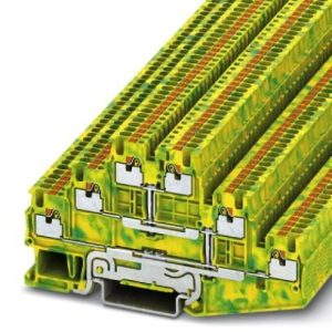 Redna stezaljka PT 1,5/S-3PE, push-in priključak, presjek: 0.14 mm2 - 1.5 mm2, žuto-zelena